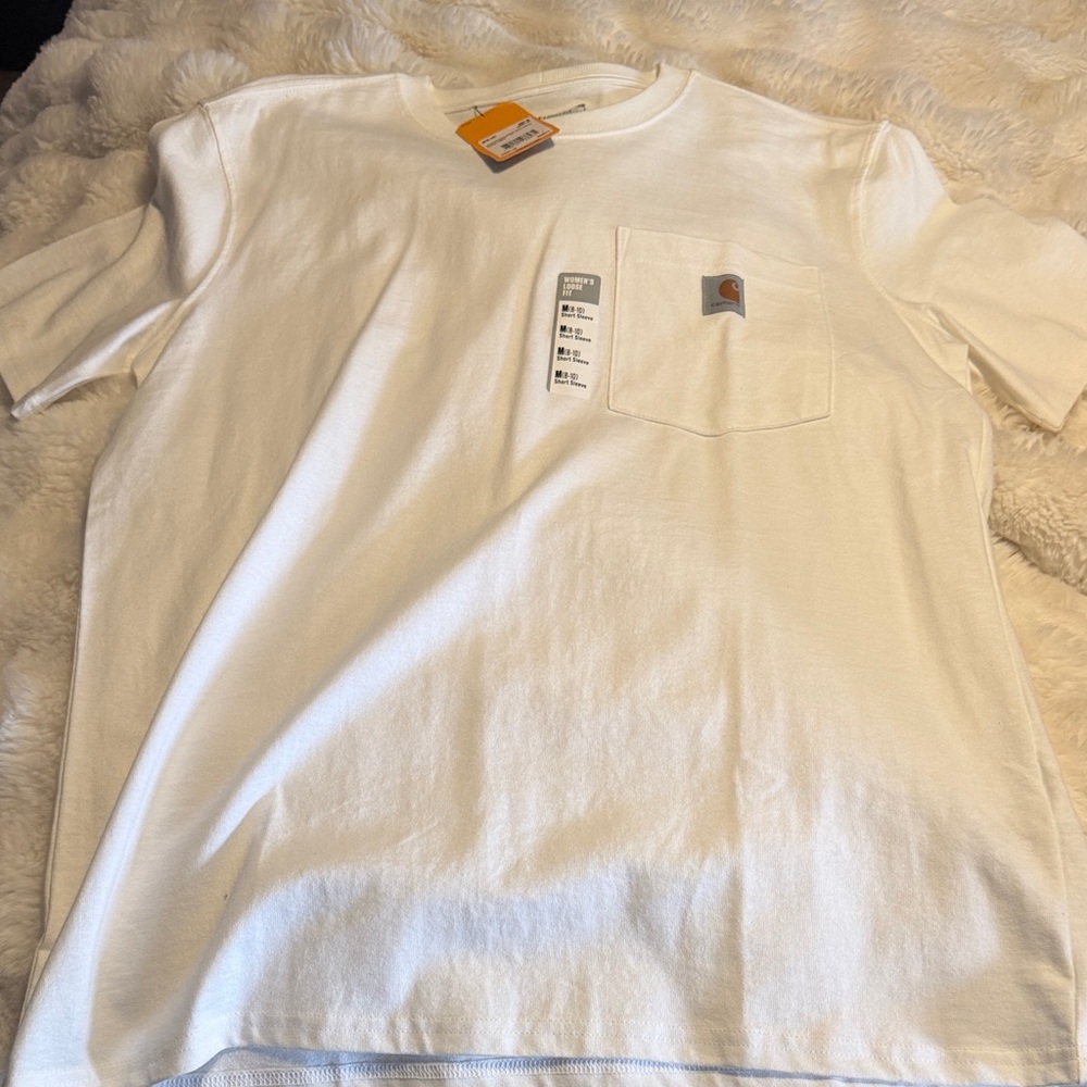 White womens carhart Shirt